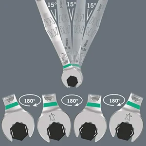 Wera 6003 Joker 5 Imperial Combination Wrench Set – Imperial (05020240001) - view 4