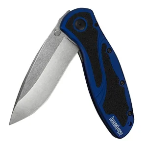 Kershaw 1670NBSW Blur – Navy Blue, Stonewash