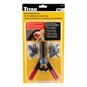 Titan Tools 15056 41 Pc. Poly Rivet Gun Kit - view 2
