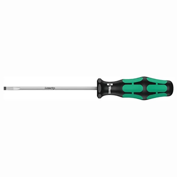 Wera 05008055001 Kraftform Plus 335 Slotted Screwdriver, 5.5mm Head, 6″ Length