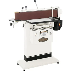 Shop Fox 1-1/2 HP 6″ x 80″ Edge Sander with Cast-Iron Table and Platen (W1688)