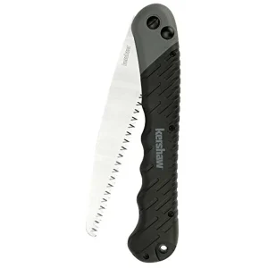 Kershaw 2555 Taskmaster Saw 9 1/4″ Closed. 7″ Black Powder Coated High Carbon