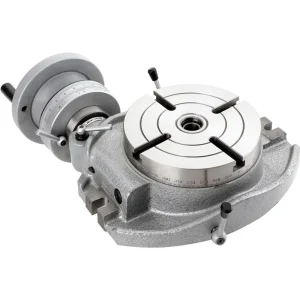 Shop Fox 6 Inch Rotary Table 4 T-Slots 4 Degree Rotation Hand Wheel (M1078) - view 2