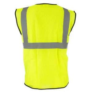 SAS Safety 690-1209 ANSI Class-2 Safety Vest, Yellow, Large - view 2