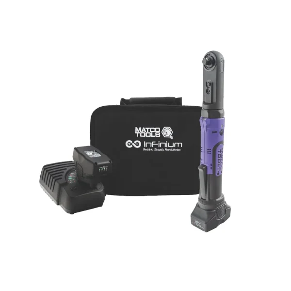16V CORDLESS INFINIUM™ 3/8″ SEALED HEAD RATCHET KIT – PURPLE
