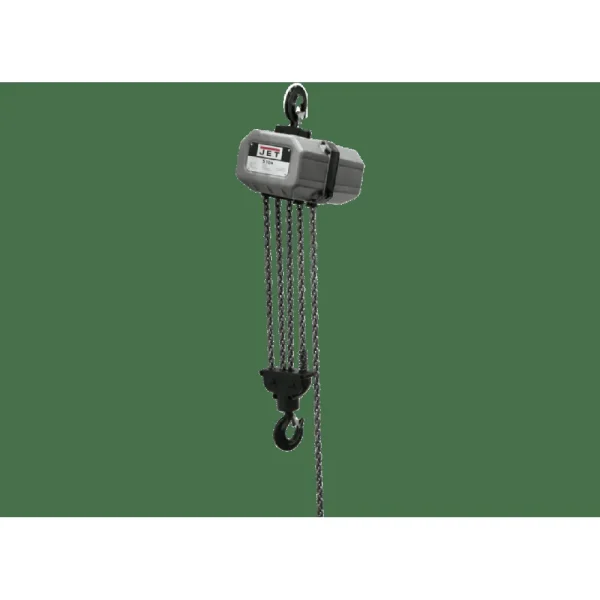 Jet 511500 JET 5SS-1C-15 5 Ton Electric Hoist with 15′ Lift, 115/230V