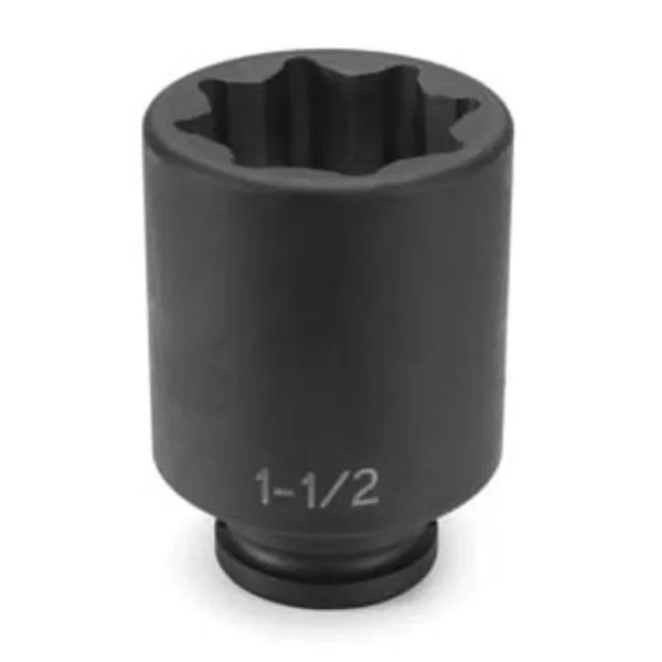 Grey Pneumatic 3/4″ Drive x 1-1/2″ Deep Socket – 8 Point (3548SD)