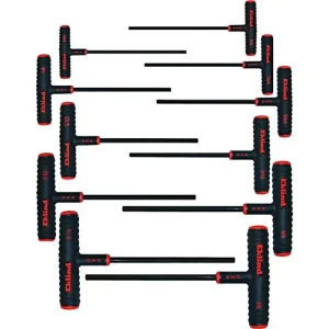 Eklind 60911 11-Piece Power T-Handle Hex Key Set with Pouch