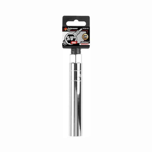 Performance Tool W38162 3/8″ Dr 5/8″ Extra Long Spark Plug Socket