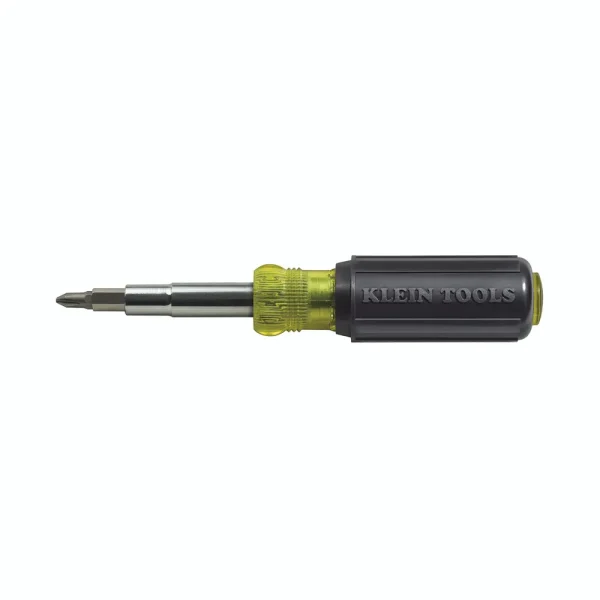 Klein Tools 32500 11-in-1 Multi-Bit Screwdriver / Nut Driver, Multi-Purpose