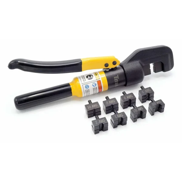 Titan Tools 11980 Hydraulic Cable Crimper, 5 Ton