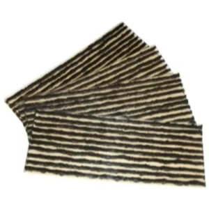 The Main Resource ST9US 7″ Thin Tire Repair Strings, U.S. Made, Black, Box of 50