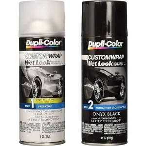 Dupli-Color 11oz Onyx Black Wet Look Spray Paint (CWRC880)