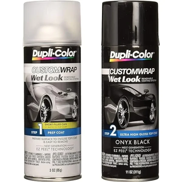 Dupli-Color 11oz Onyx Black Wet Look Spray Paint (CWRC880)
