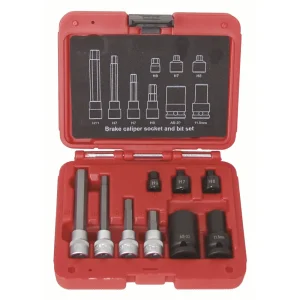 Lock Technology 4995 German Vehicle Brake Caliper Socket and Bit Set