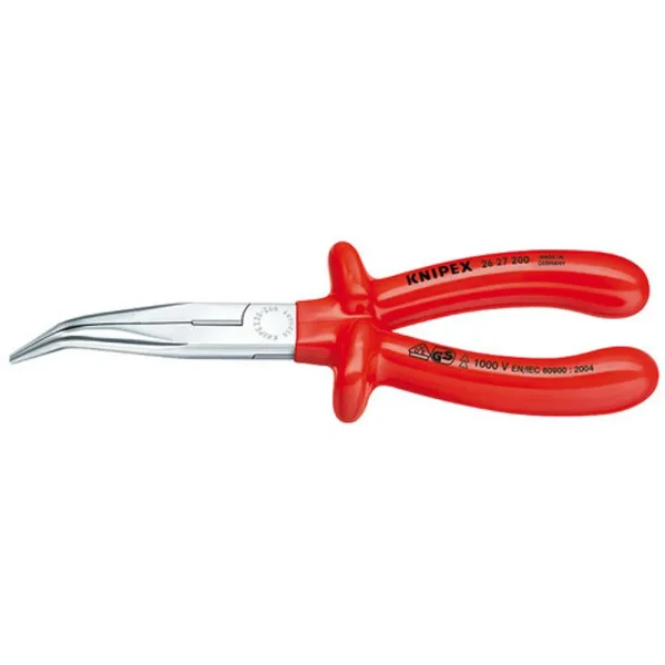 Knipex 2627200 Chain Nose Side Cutting Pliers (2627200)