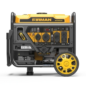 Firman Gas Inverter Portable Generator 4200/3650 Watt Recoil Start Open Frame CO Alert 50 ST CAN (W03661OF)