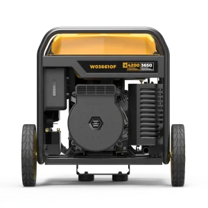 Firman Gas Inverter Portable Generator 4200/3650 Watt Recoil Start Open Frame CO Alert 50 ST CAN (W03661OF) - view 3
