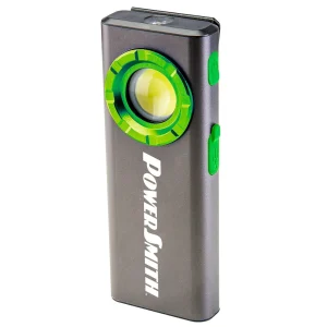 PowerSmith 1200 Lumen Rechargeable Work Light with Metal Housing (PLR12F2S)
