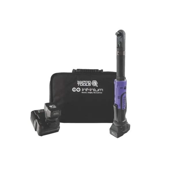 16V CORDLESS INFINIUM™ 3/8″ EXTENDED SEALED HEAD RATCHET KIT – PURPLE