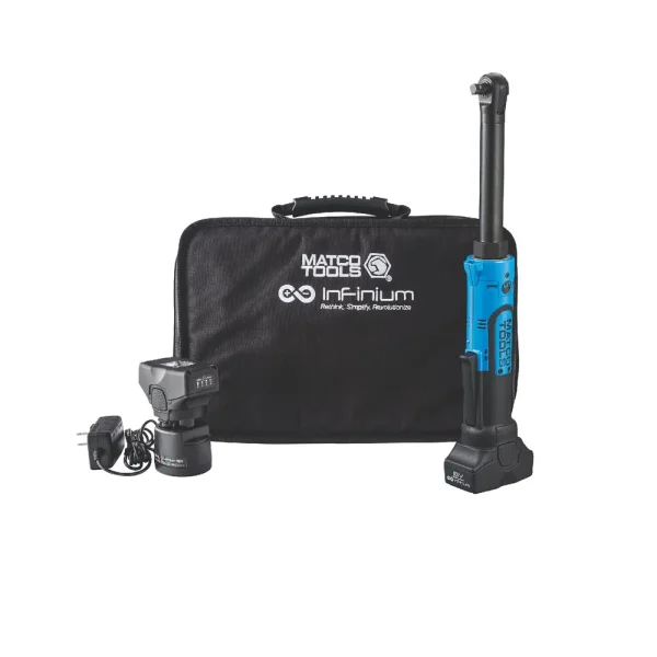 16V CORDLESS INFINIUM™ 3/8″ DRIVE EXTENDED RATCHET KIT – BLUE