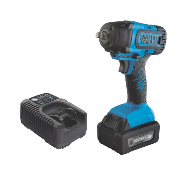 20V+ CORDLESS INFINIUM™ 3/8″ DRIVE BRUSHLESS IMPACT WRENCH KIT-BLUE