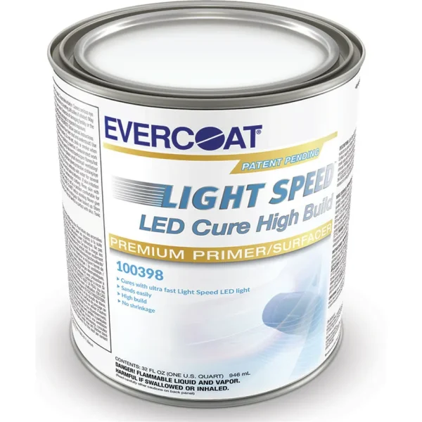 Evercoat Light Speed LED Cure High Build Premium Primer/Surfacer – 1 qt. – 100398