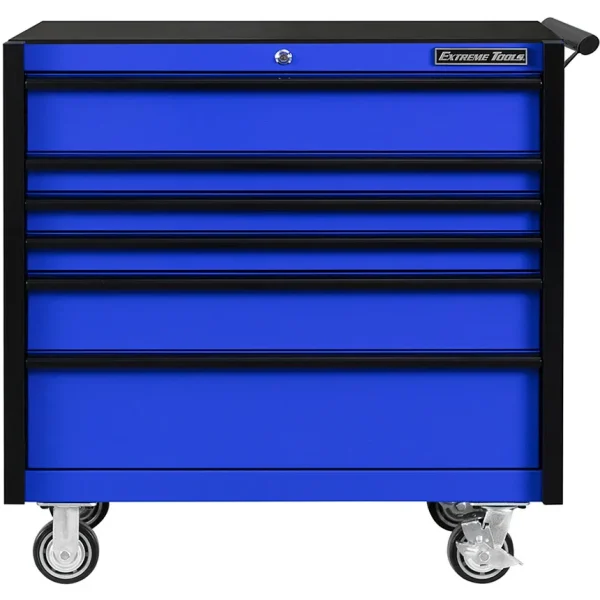 Extreme Tools® DX Series 41in W X 25in D 6 Drawer Roller Cabinet 100 lbs Slides