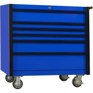 Extreme Tools® DX Series 41in W X 25in D 6 Drawer Roller Cabinet 100 lbs Slides - view 2