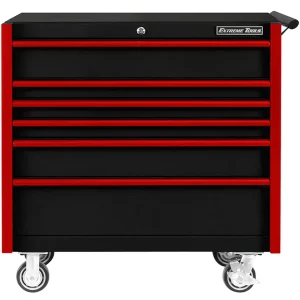 Extreme Tools® DX Series 41in W X 25in D 6 Drawer Roller Cabinet 100 lbs Slides - view 4