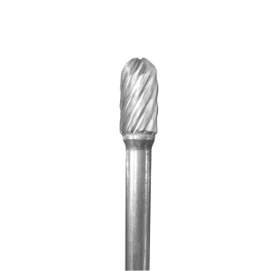 CYLINDER RADIUS NOSE, 3/8″ X 3/4″ X 1/4″, INOX CUT BURR
