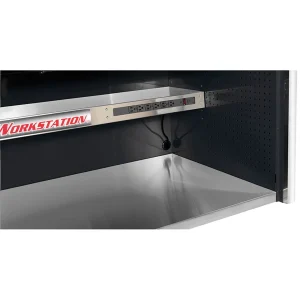 Extreme Tools® EXQ Series 72in W x 30in D Professional Extreme Power Workstation Hutch - view 3