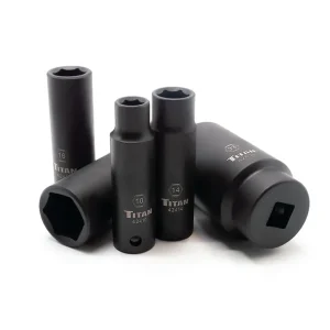 26 pc. 1/2 in. Drive Metric Deep Impact Socket Set - view 3