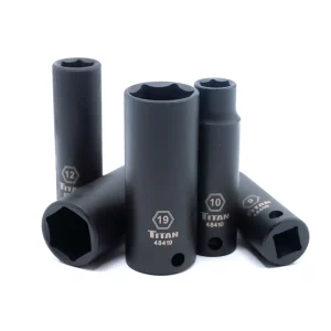 13 pc. 3/8 in. Drive Metric Deep Impact Socket Set - view 3