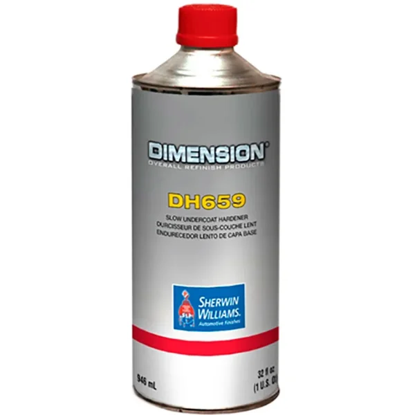 Sherwin-Williams Dimension 4.6 VOC 2K Primer Surfacer Slow Undercoat Hardener, 1 Quart – DH659