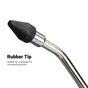 5-in Air Blow Gun with Rubber Tip, Blue - view 2