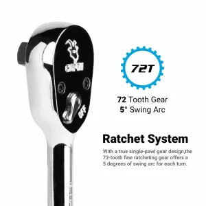 Premium Low Profile Ratchet Set - view 2
