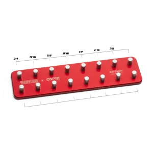3/8″ Drive Premium 2 Row Aluminum Universal Socket Tray, SAE - view 3