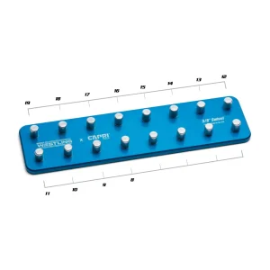 3/8 Premium 2 Row Aluminum Universal Socket Tray, Metric - view 3