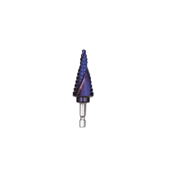 3/16″-1/2″ TITANIUM BLUE STEP DRILL