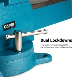 Reversible Bench Vise, Ductile Iron 6 1/2″ - view 4