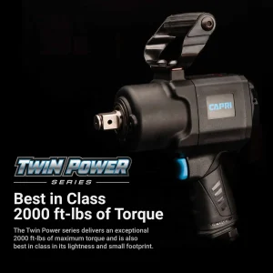1″ Drive Impact Wrench, Twin Power - view 2