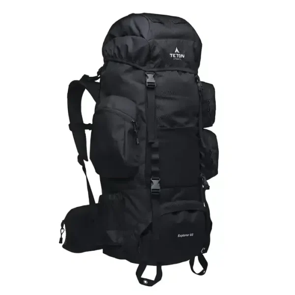 Tenton Sports Explorer 65L Backpack, Black