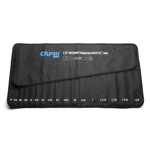 Wrench Canvas Pouch for CP11495PK, SAE, 1/4″ to 1-1/4″, 17 Slots