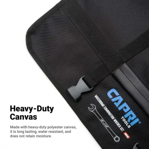 Wrench Canvas Pouch for CP11495PK, SAE, 1/4″ to 1-1/4″, 17 Slots - view 2