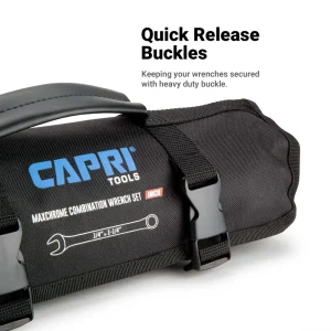 Wrench Canvas Pouch for CP11495PK, SAE, 1/4″ to 1-1/4″, 17 Slots - view 3