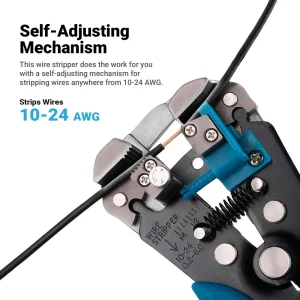 Self Adjusting Wire Stripper - view 2