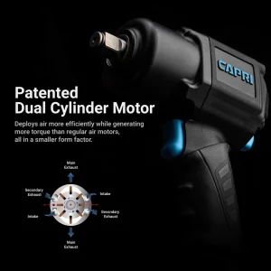 1/2″ Drive Impact Wrench, Twin Power - view 3