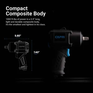 1/2″ Drive Impact Wrench, Twin Power - view 4