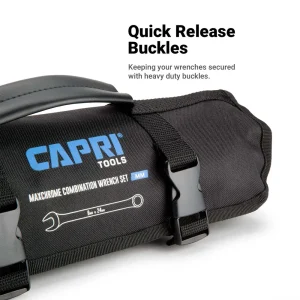 Canvas Wrench Pouch , Metric, 6- 24 mm, 19 Slots - view 2
